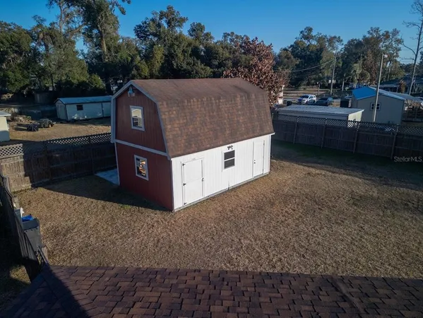 a view of a terrace with outdoor seating