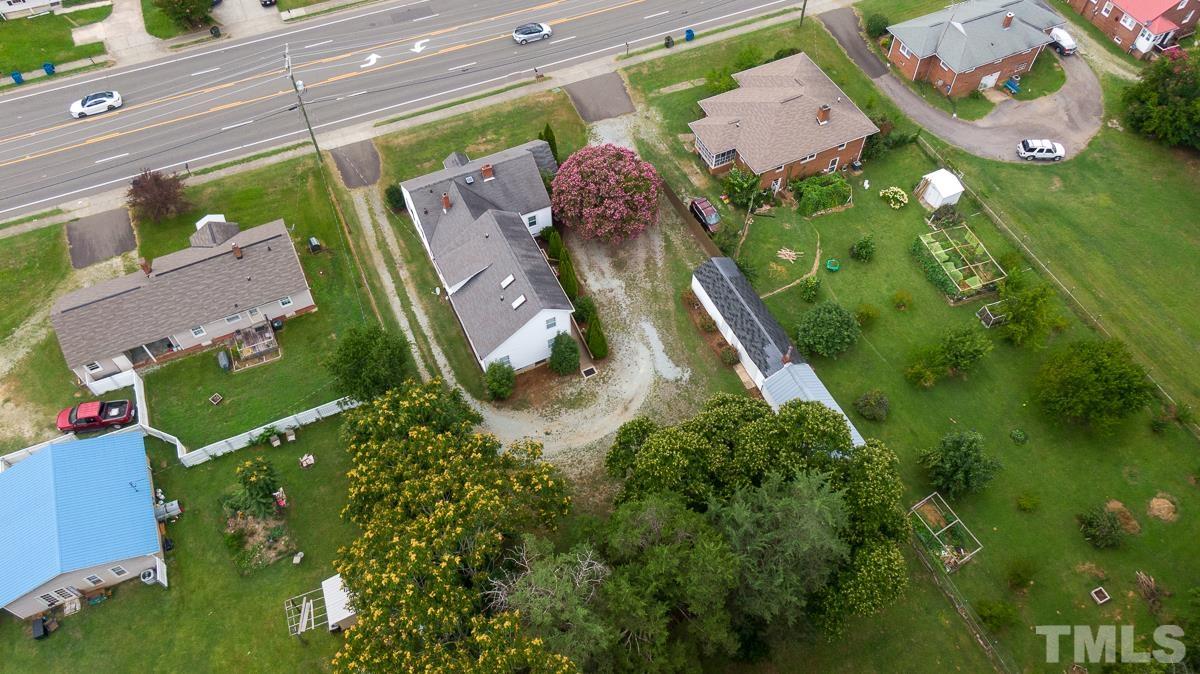 3620 Guess Road Durham, NC 27705 - Photo 41 of 41 an aerial view of a house with a yard basket ball court and outdoor seating