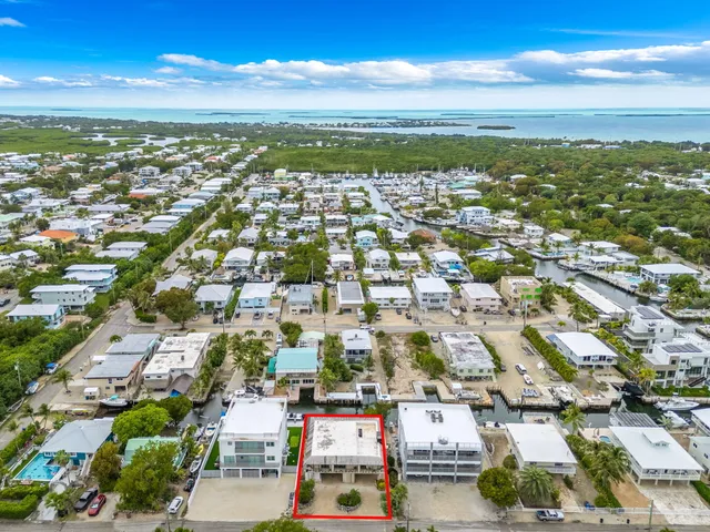 a view of city and ocean