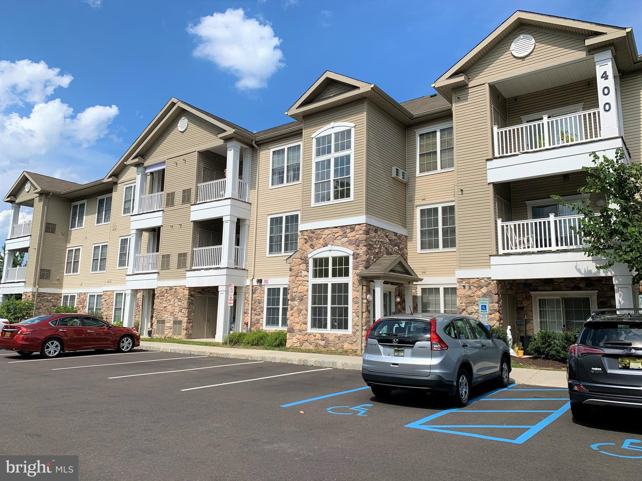 a car parked in front of a building