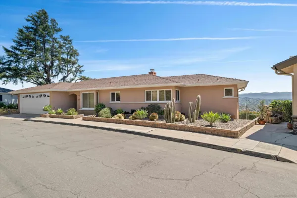 front view of house with a yard
