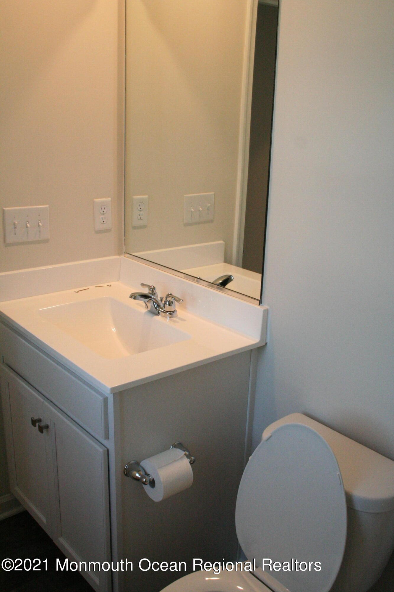 107 Cox Road Barnegat, NJ 08005 - Photo 19 of 44 a bathroom with a sink and a vanity