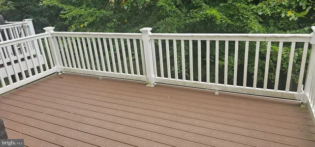 a view of a roof deck