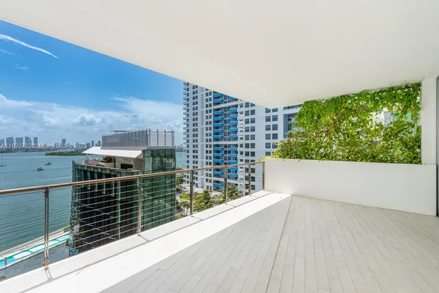 a view of building from balcony