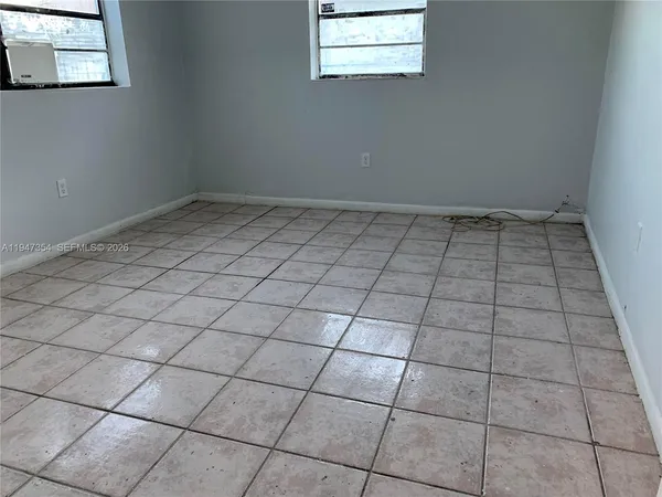 a view of empty room