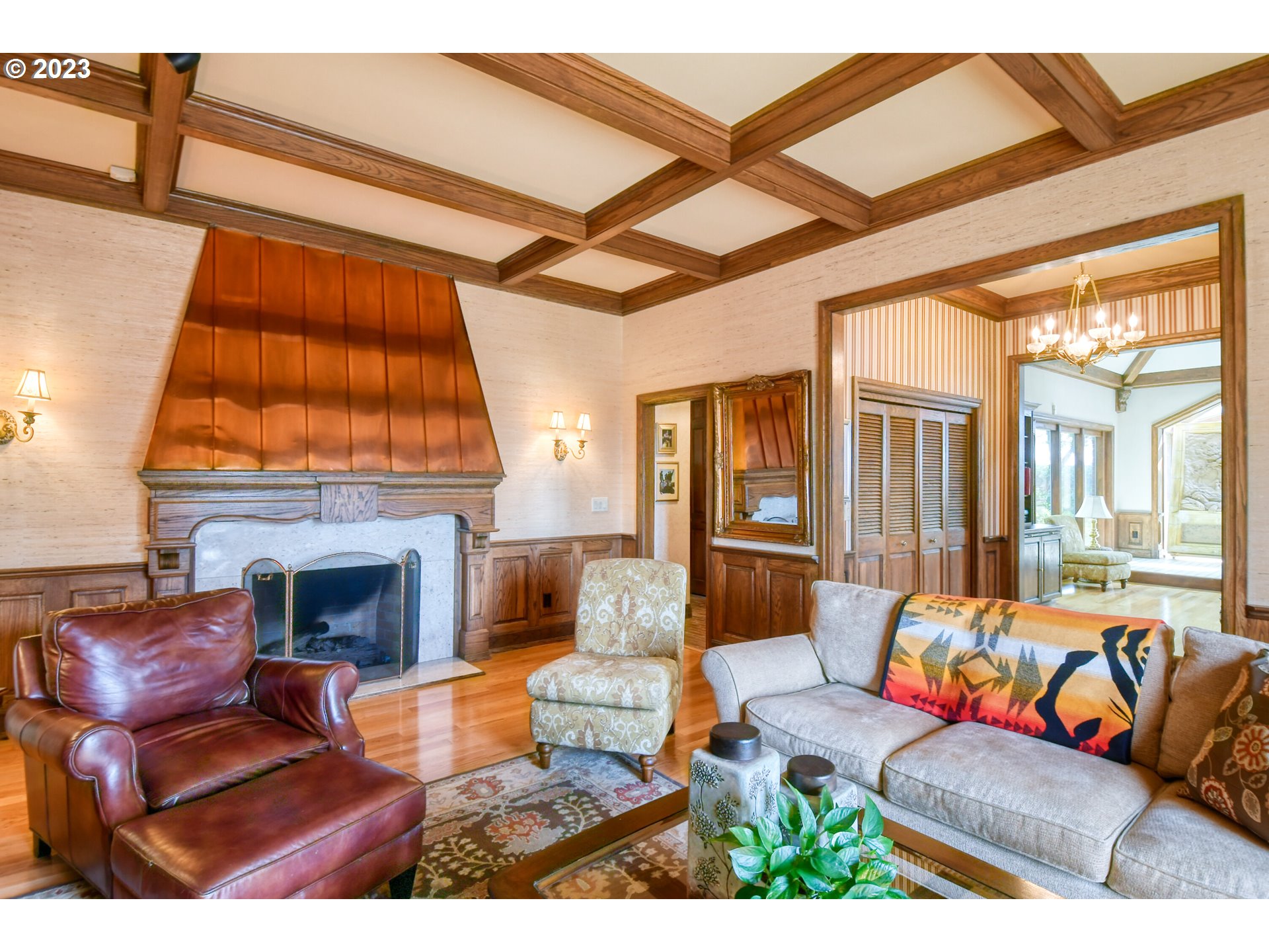 1092 Skyline Drive Pendleton, OR 97801 - Photo 23 of 47 a outdoor living space with furniture and a fireplace
