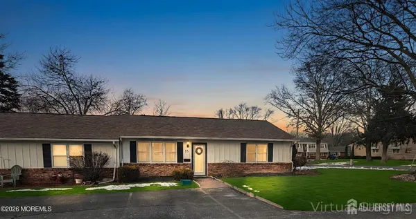 front view of house with a yard
