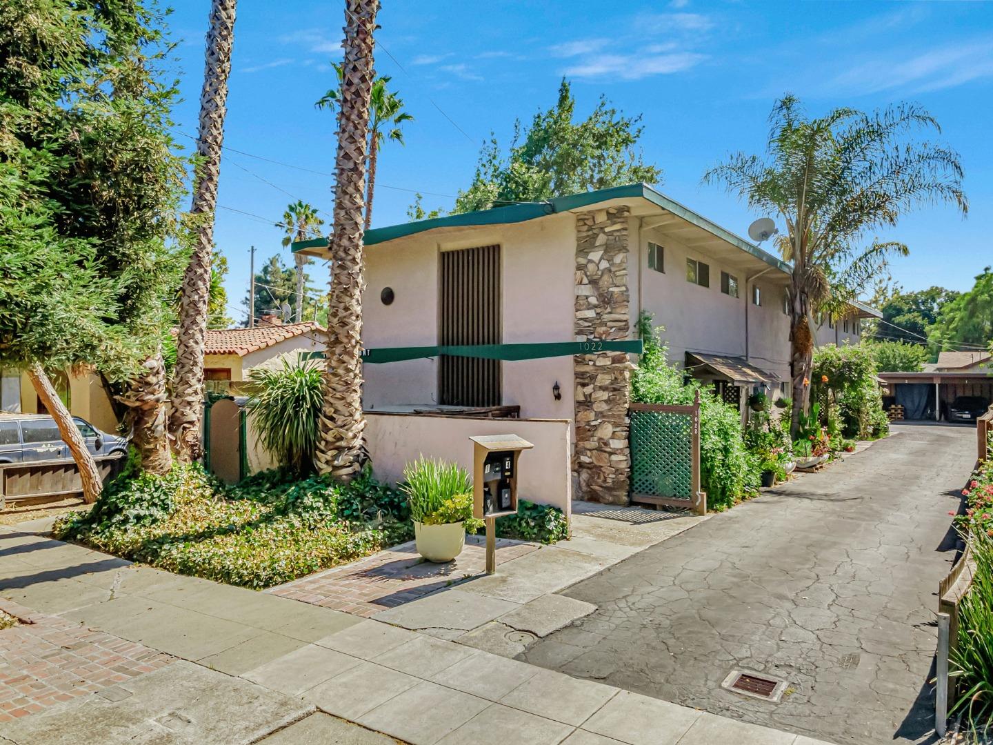 1022 Vermont Street San Jose, CA 95126 - Photo 14 of 23 a front view of a house with garden