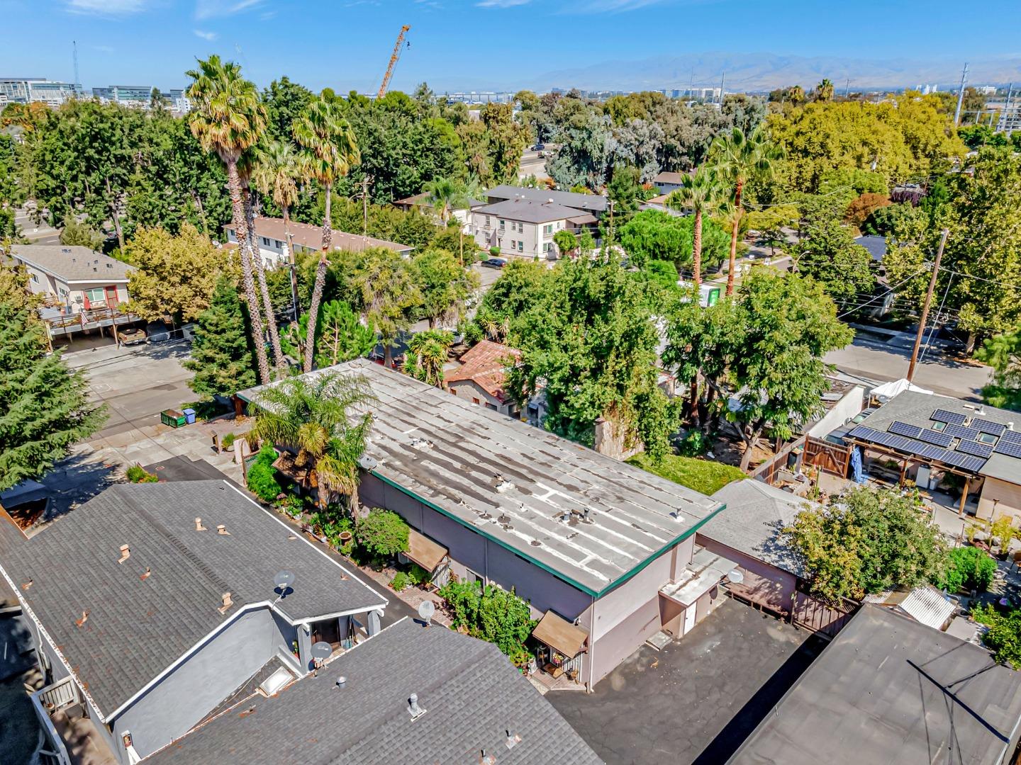 1022 Vermont Street San Jose, CA 95126 - Photo 18 of 23 an aerial view of a house with a yard