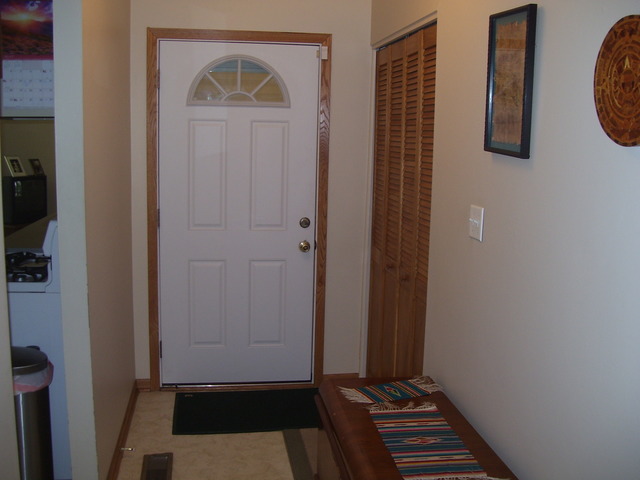 360 Ahlstrand Road Lombard, IL 60148 - Photo 13 of 21 a view of a hallway with entryway door