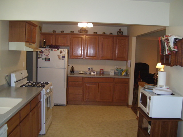 360 Ahlstrand Road Lombard, IL 60148 - Photo 4 of 21 a kitchen with a refrigerator and a stove