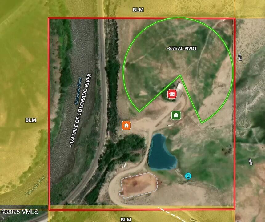 25511 Colorado River Road Burns, CO 80426 - Photo 7 of 42 Box B Ranch Map