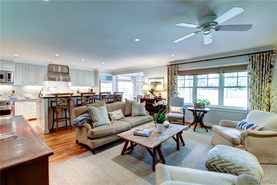 3910 Exeter Road Richmond, VA 23221 - Photo 26 of 39 Family room open to kitchen and breakfast room