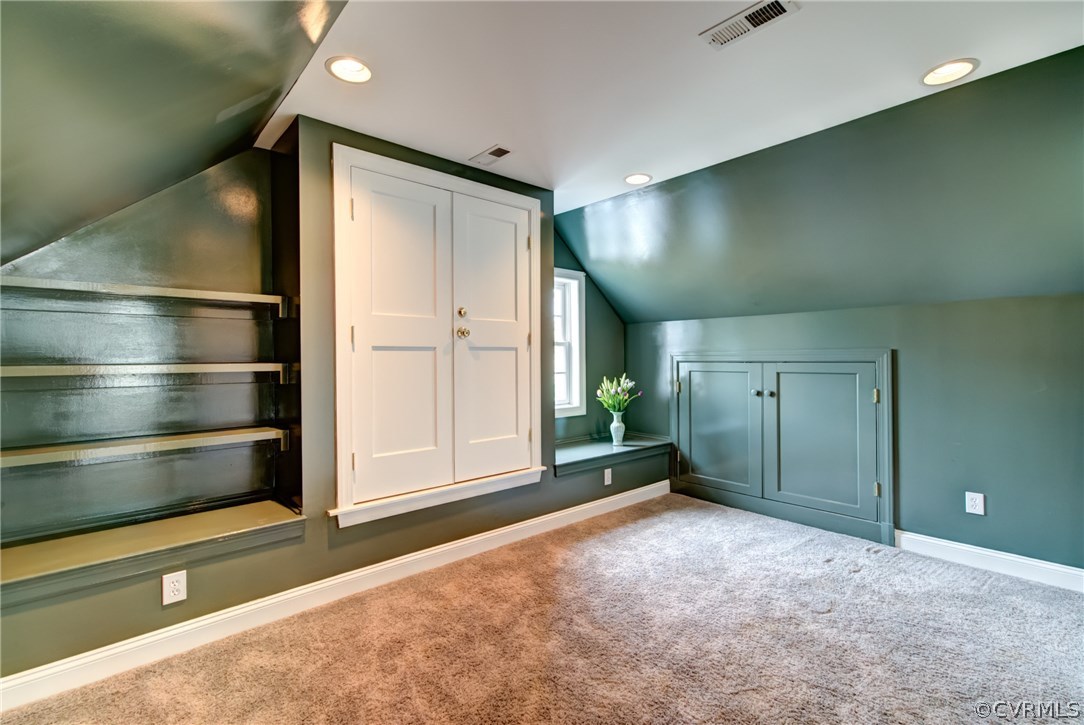 3910 Exeter Road Richmond, VA 23221 - Photo 37 of 39 Bedroom #5 on 3rd level with 3 closets, built-in s