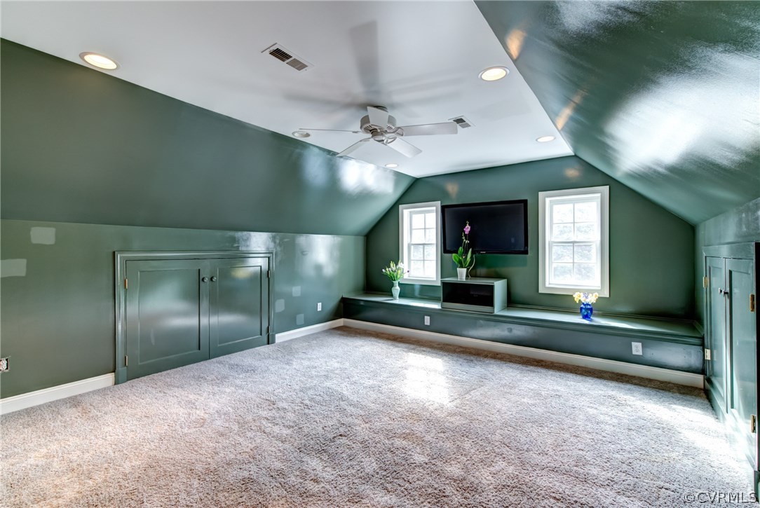 3910 Exeter Road Richmond, VA 23221 - Photo 39 of 39 2nd family room or rec room with vaulted ceiling,