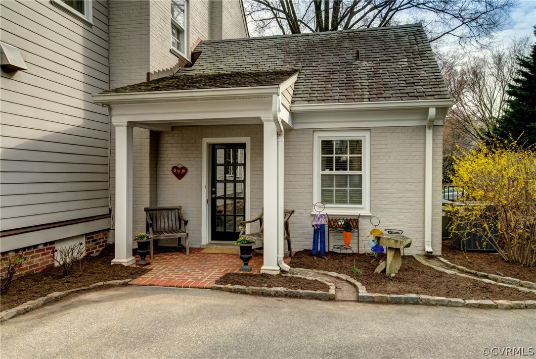 3910 Exeter Road Richmond, VA 23221 - Photo 4 of 39 Exterior of Mud room with covered porch