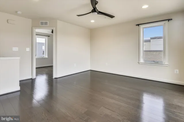 a view of a building with a street