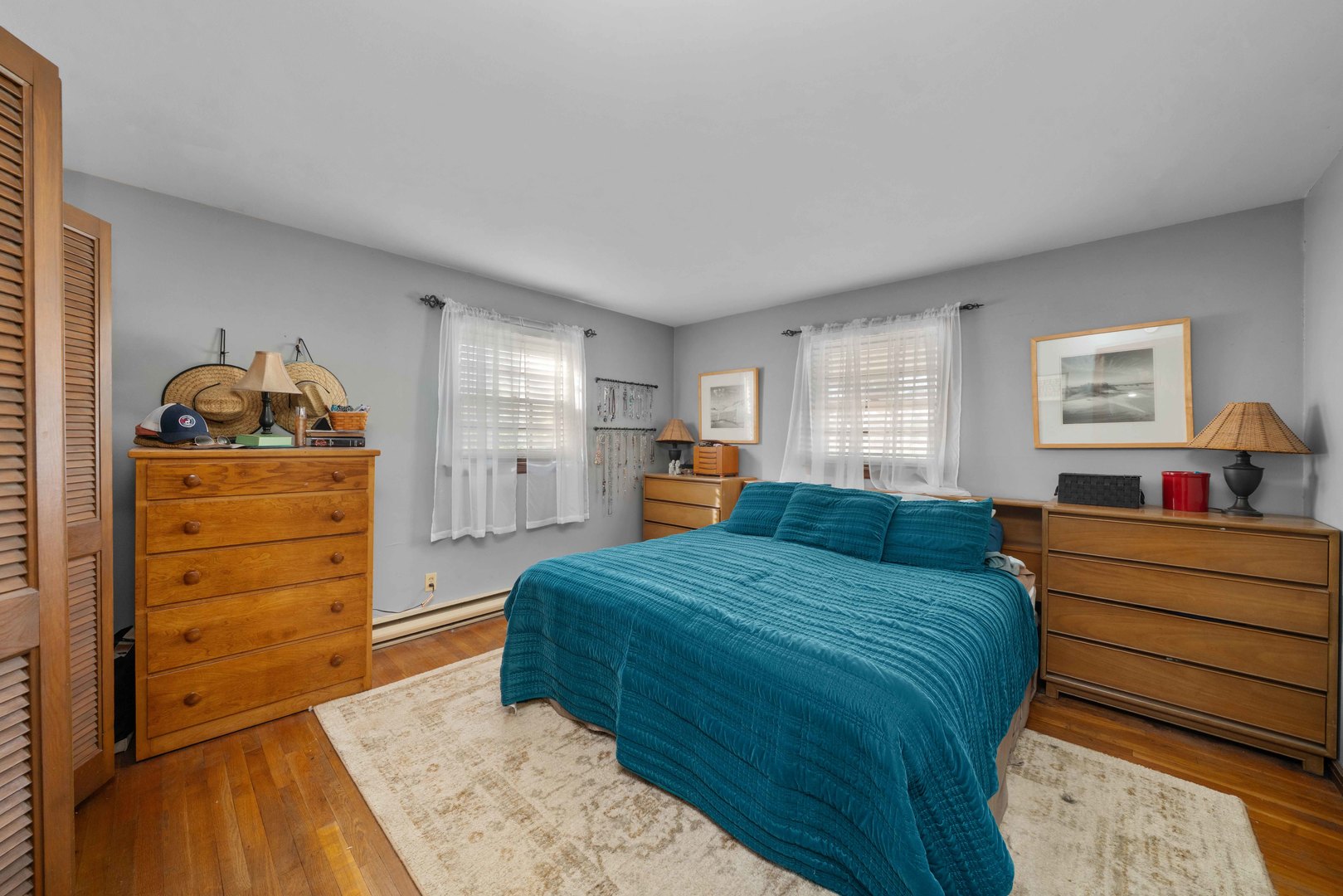 10266 Pritchard Road Hinckley, IL 60520 - Photo 15 of 41 a bedroom with a bed and a closet