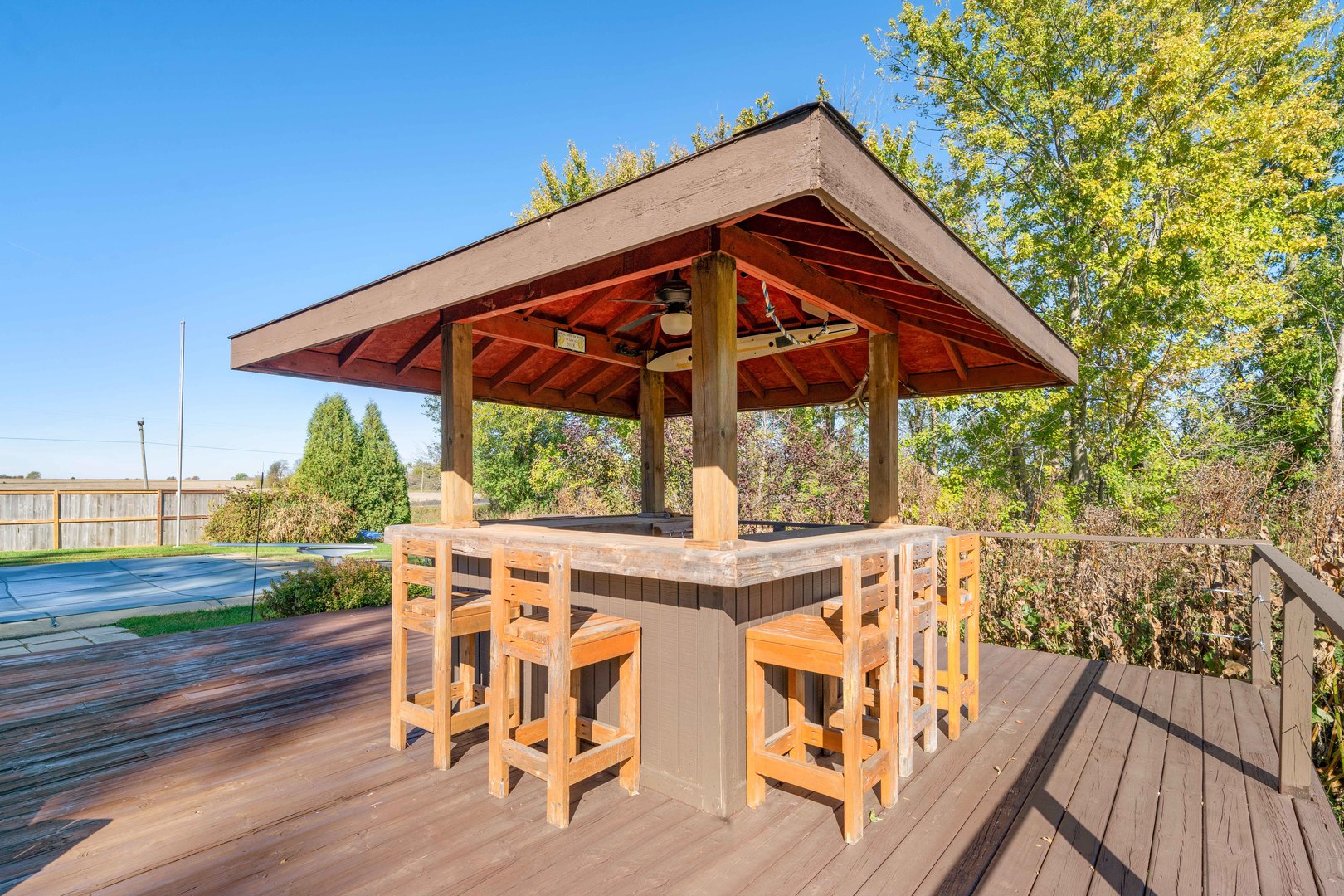 10266 Pritchard Road Hinckley, IL 60520 - Photo 23 of 41 a patio with table and chairs