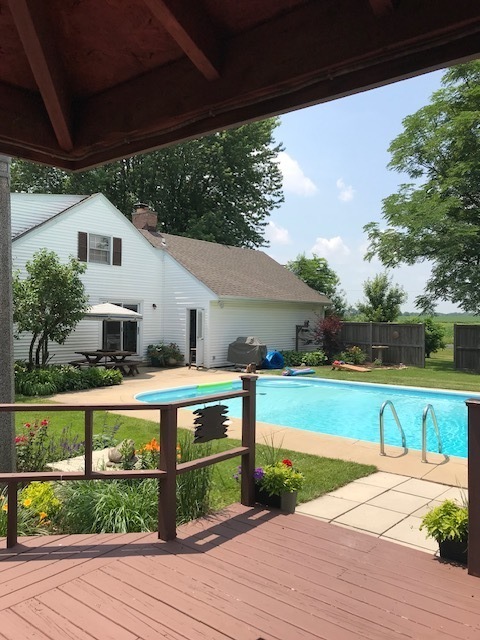 10266 Pritchard Road Hinckley, IL 60520 - Photo 40 of 41 a front view of a house with swimming pool