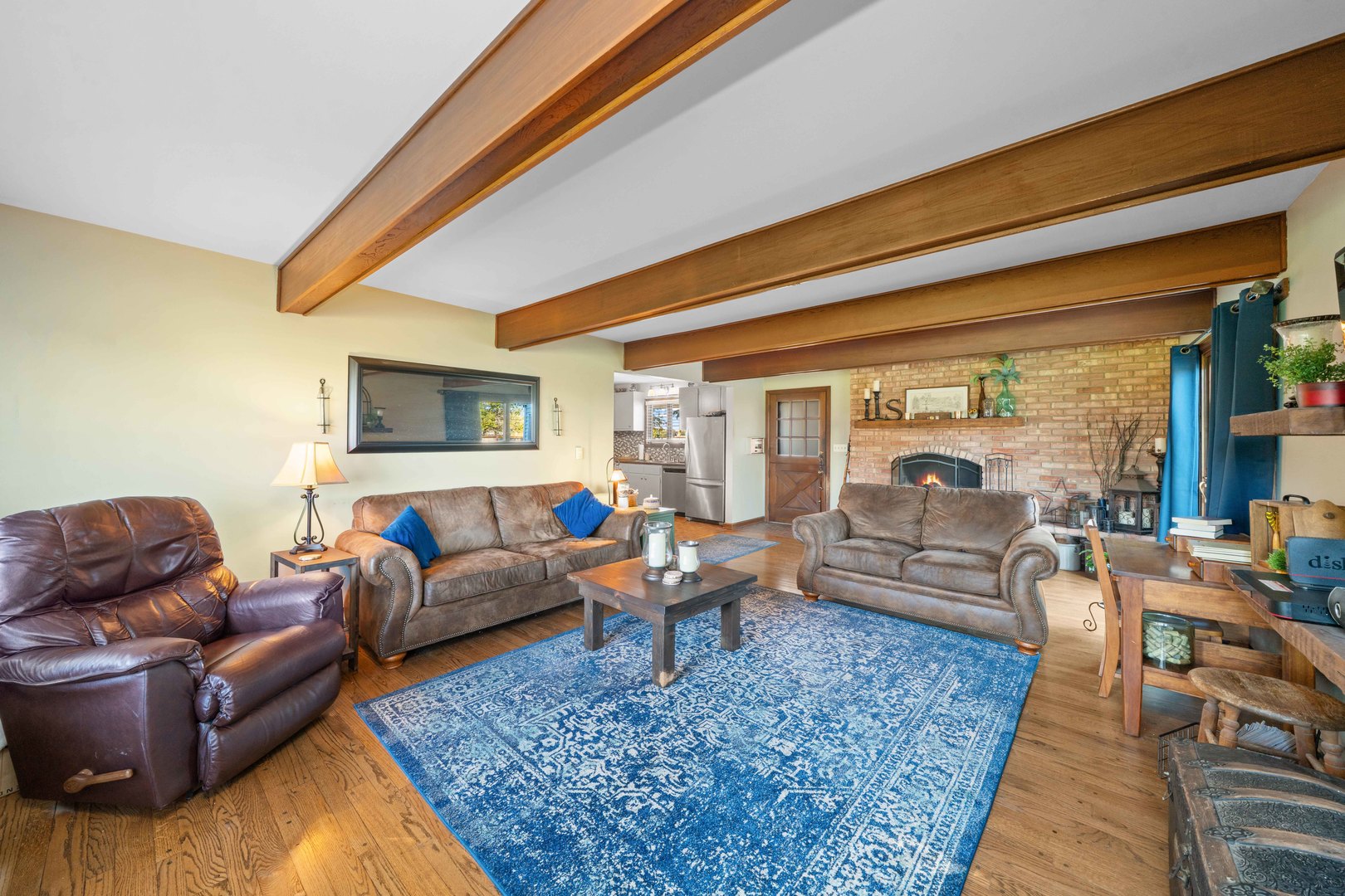 10266 Pritchard Road Hinckley, IL 60520 - Photo 6 of 41 a living room with furniture and a large window