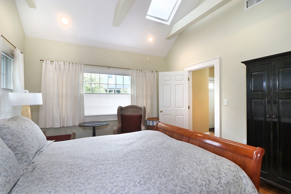 35 Shea Road Cambridge, MA 02140 - Photo 5 of 12 a bedroom with a bed and a window