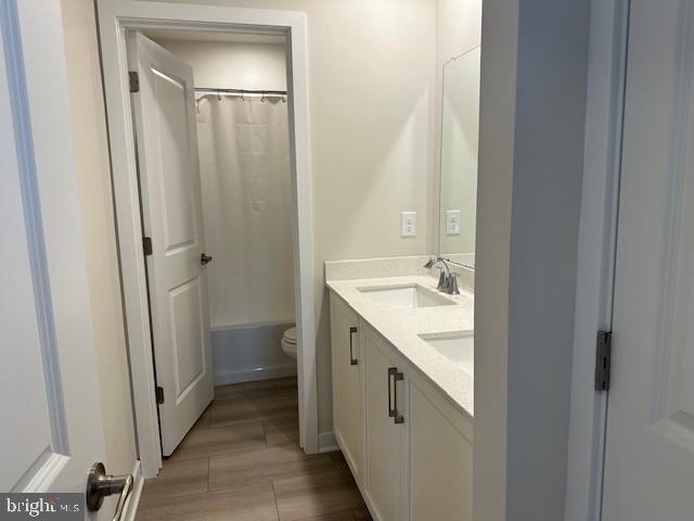 1142 Mariwill Drive Quakertown, PA 18951 - Photo 34 of 44 a bathroom with a granite countertop sink and a mirror