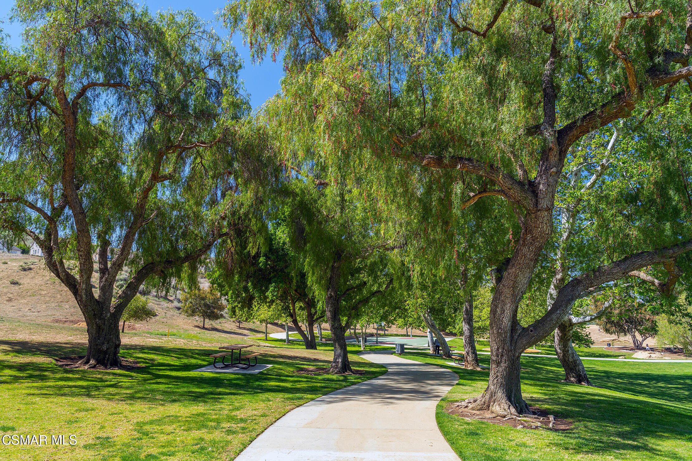 1917 Fitzgerald Road Simi Valley, CA 93065 - Photo 54 of 55 a view of a backyard with large trees