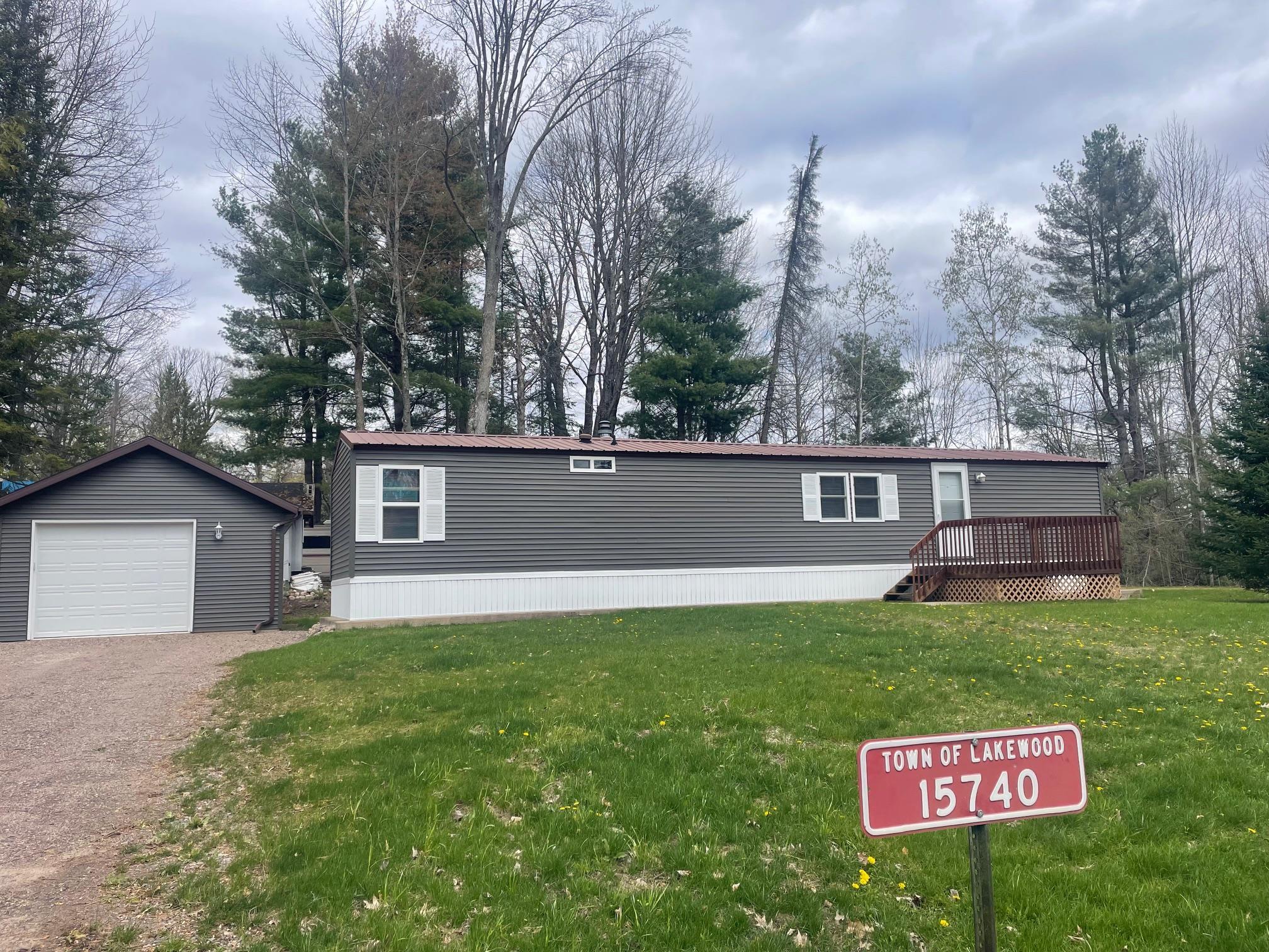 15740 East Chain Lake Road Lakewood, WI 54138 - Photo 1 of 23