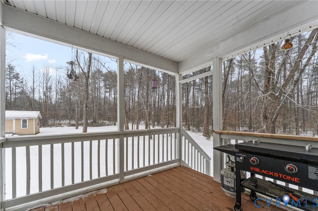 675 Goldmine Road Louisa, VA 23093 - Photo 24 of 29 a view of a balcony with furniture