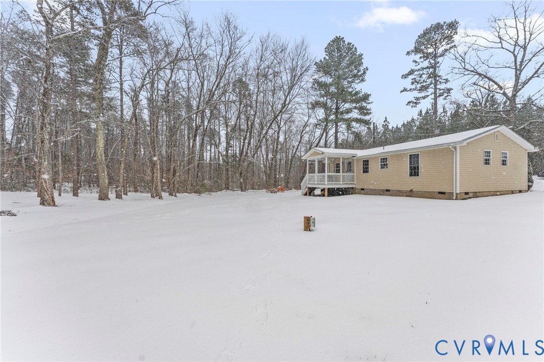 675 Goldmine Road Louisa, VA 23093 - Photo 27 of 29 a view of snow with yard