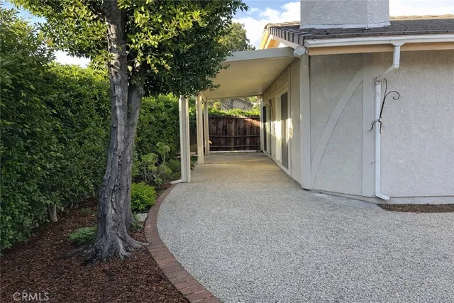 a view of a house with a porch