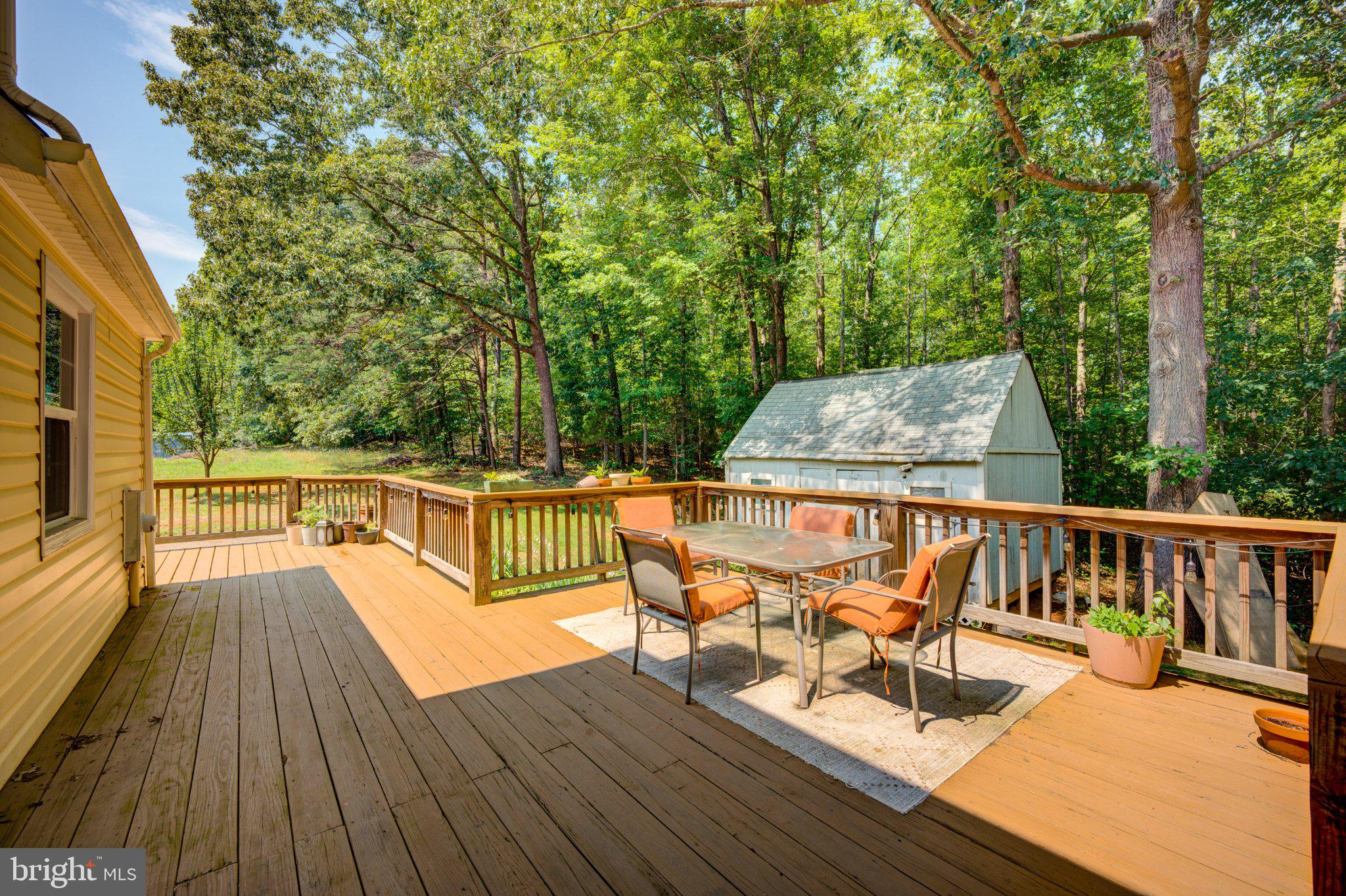 9595 Roys Lane Culpeper, VA 22701 - Photo 54 of 61 Serene deck surrounded by nature.