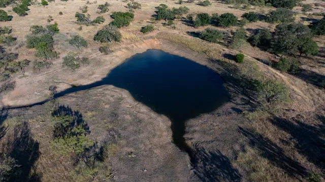 a view of an outdoor space with mountain view