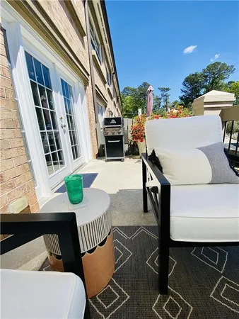 a view of balcony and patio