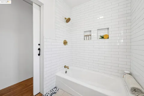 a bedroom with a bed and closet