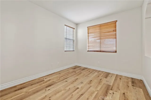 wooden floor in an empty room