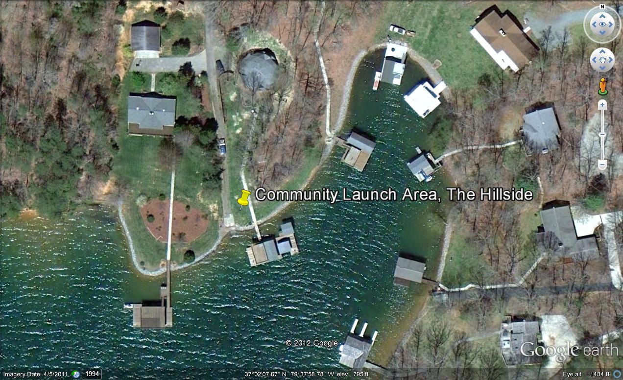 Lot 109 Lakestone Road Union Hall, VA 24176 - Photo 4 of 5 Aerial of boat launch area