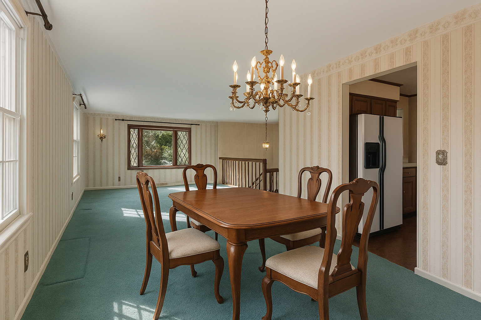 47 Old Post Road Montgomery, IL 60538 - Photo 6 of 32 a view of a dining room with furniture and window