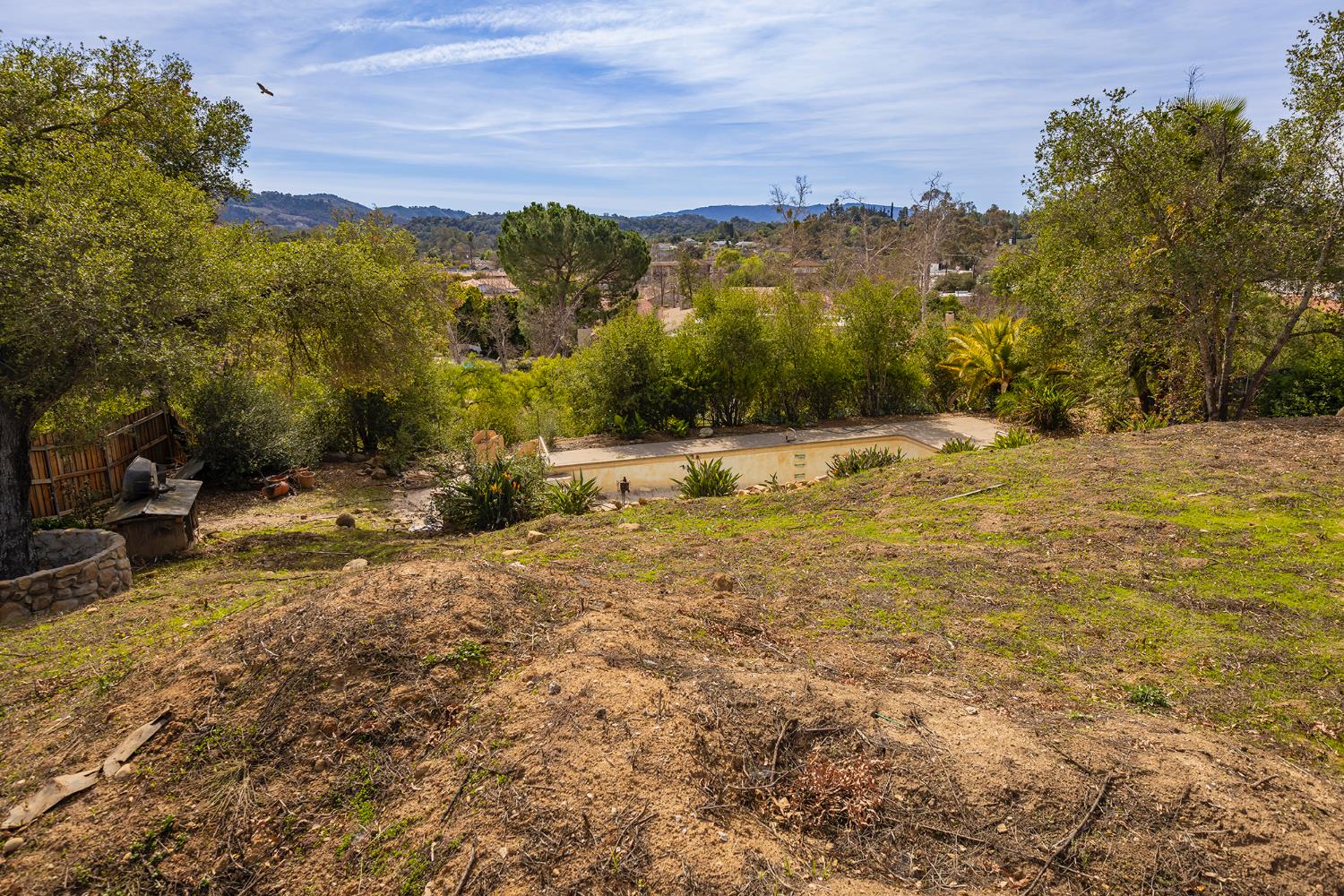 1090 Cuyama Road Ojai, CA 93023 - Photo 10 of 11 a view of a yard with a house