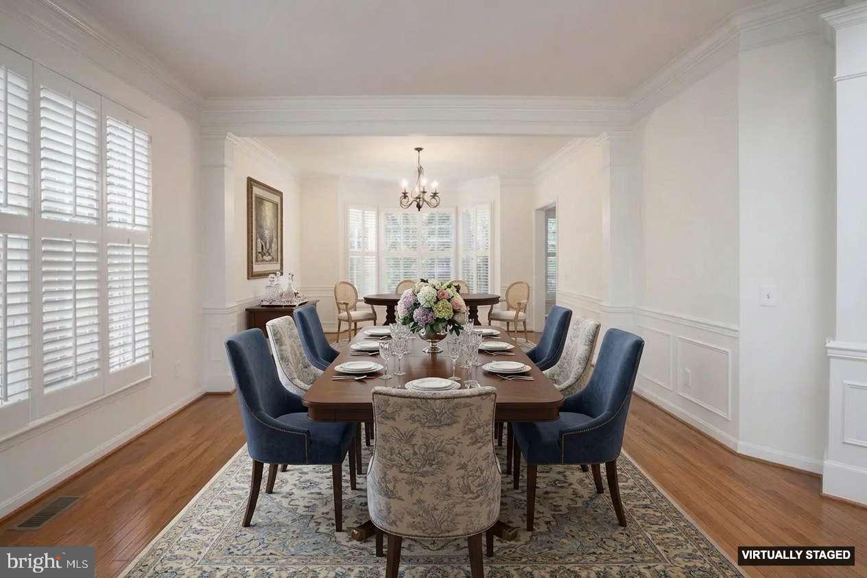 2448 Leyland Ridge Road Herndon, VA 20171 - Photo 14 of 62 Elegant dining space with natural light.