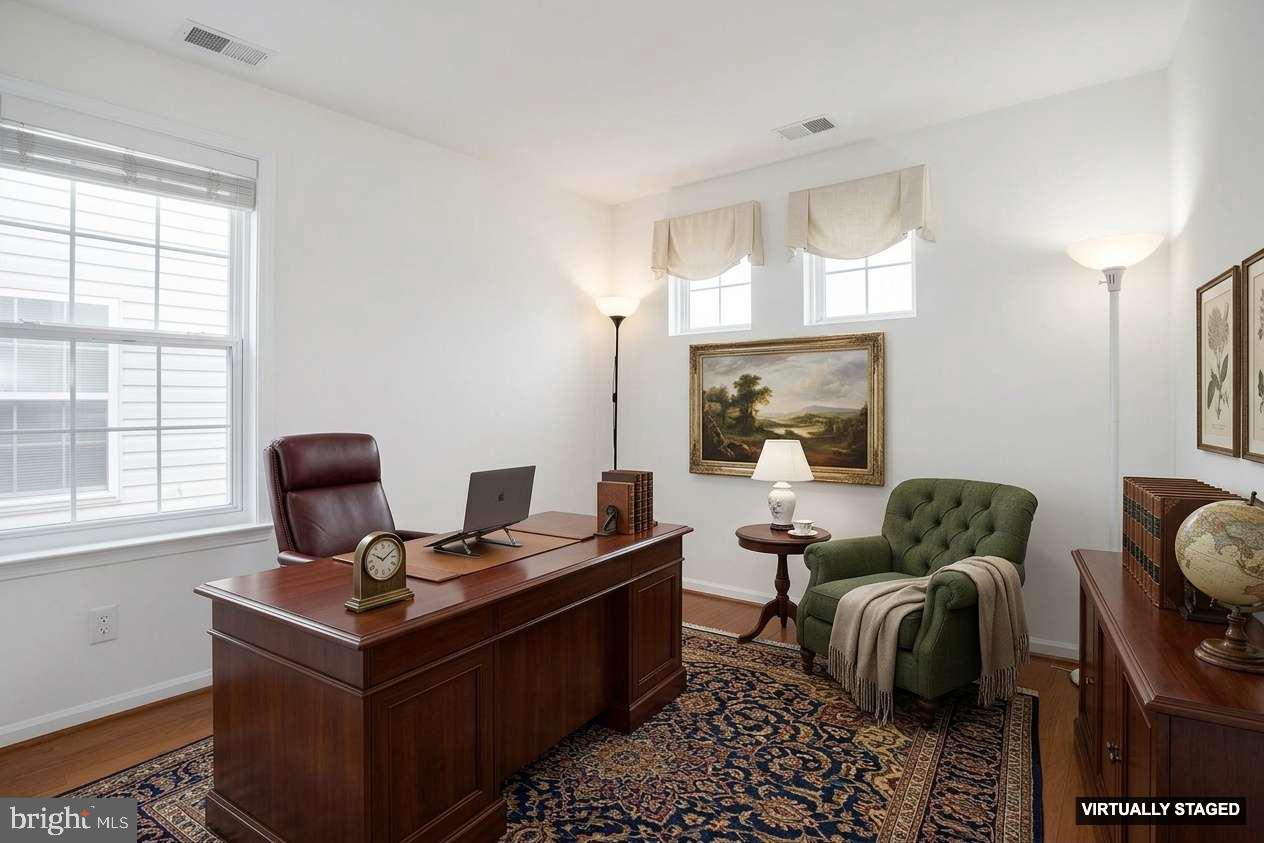 2448 Leyland Ridge Road Herndon, VA 20171 - Photo 26 of 32 Elegant home office with natural light.
