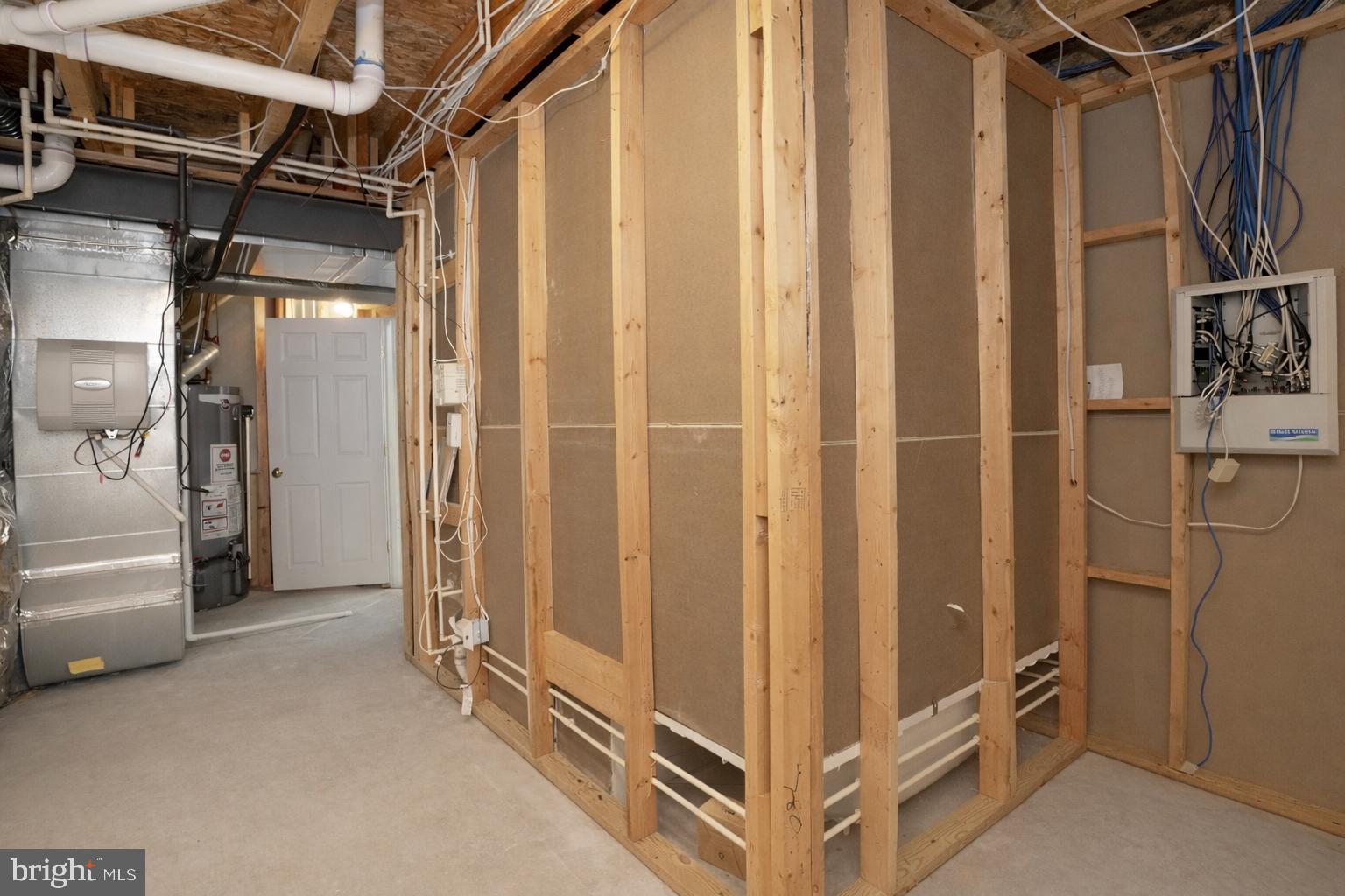 2448 Leyland Ridge Road Herndon, VA 20171 - Photo 32 of 32 Exposed framework in a basement setting.