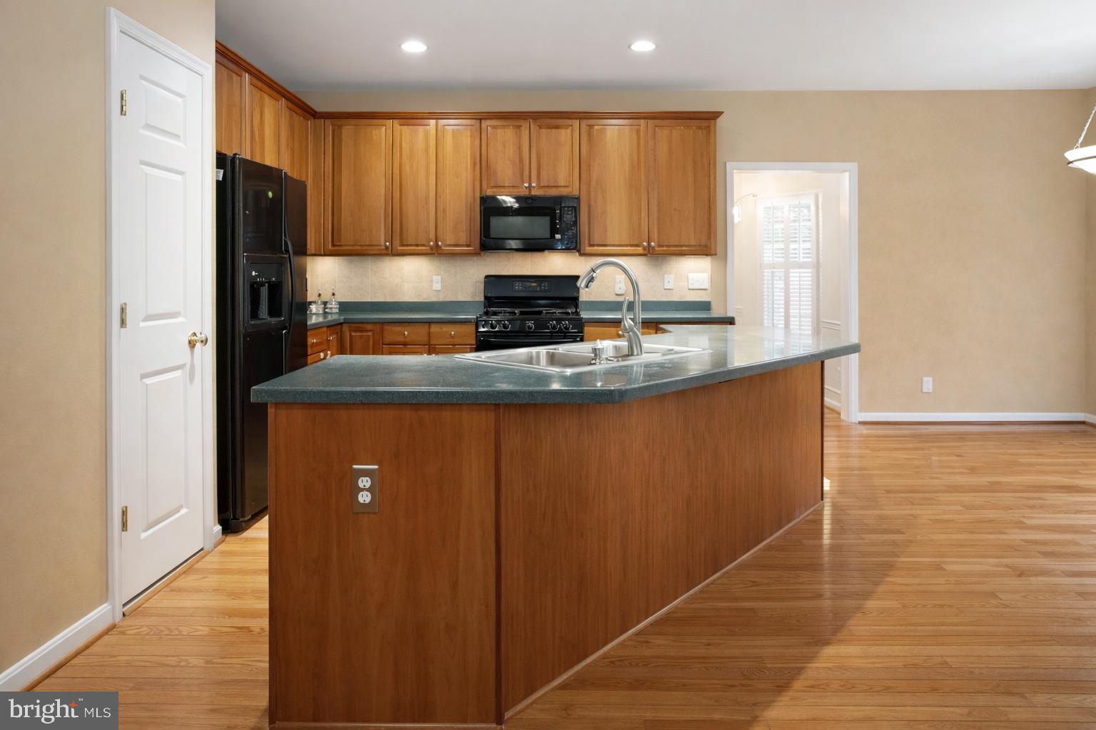 2448 Leyland Ridge Road Herndon, VA 20171 - Photo 9 of 62 Modern kitchen with warm wood accents.