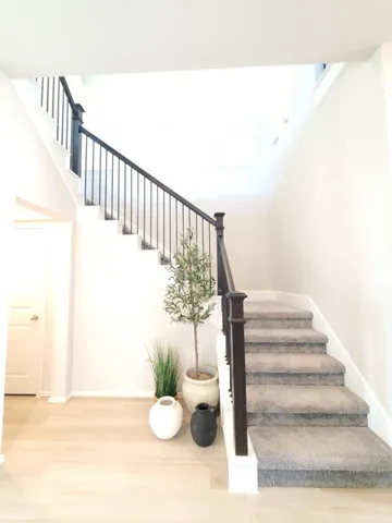 a view of entryway and hall