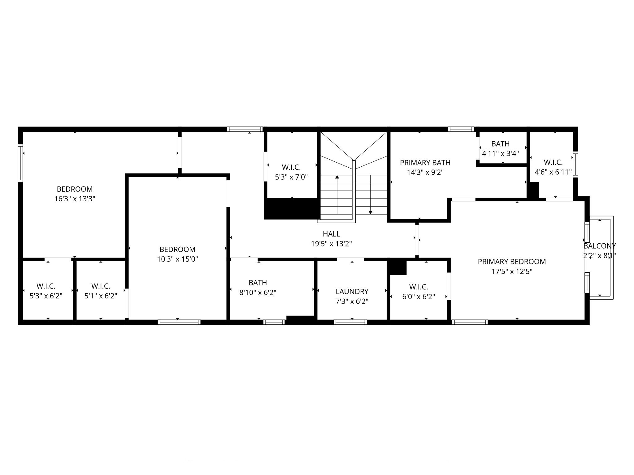 1007 Kern Street Houston, TX 77009 - Photo 34 of 35 a picture of a floor plan