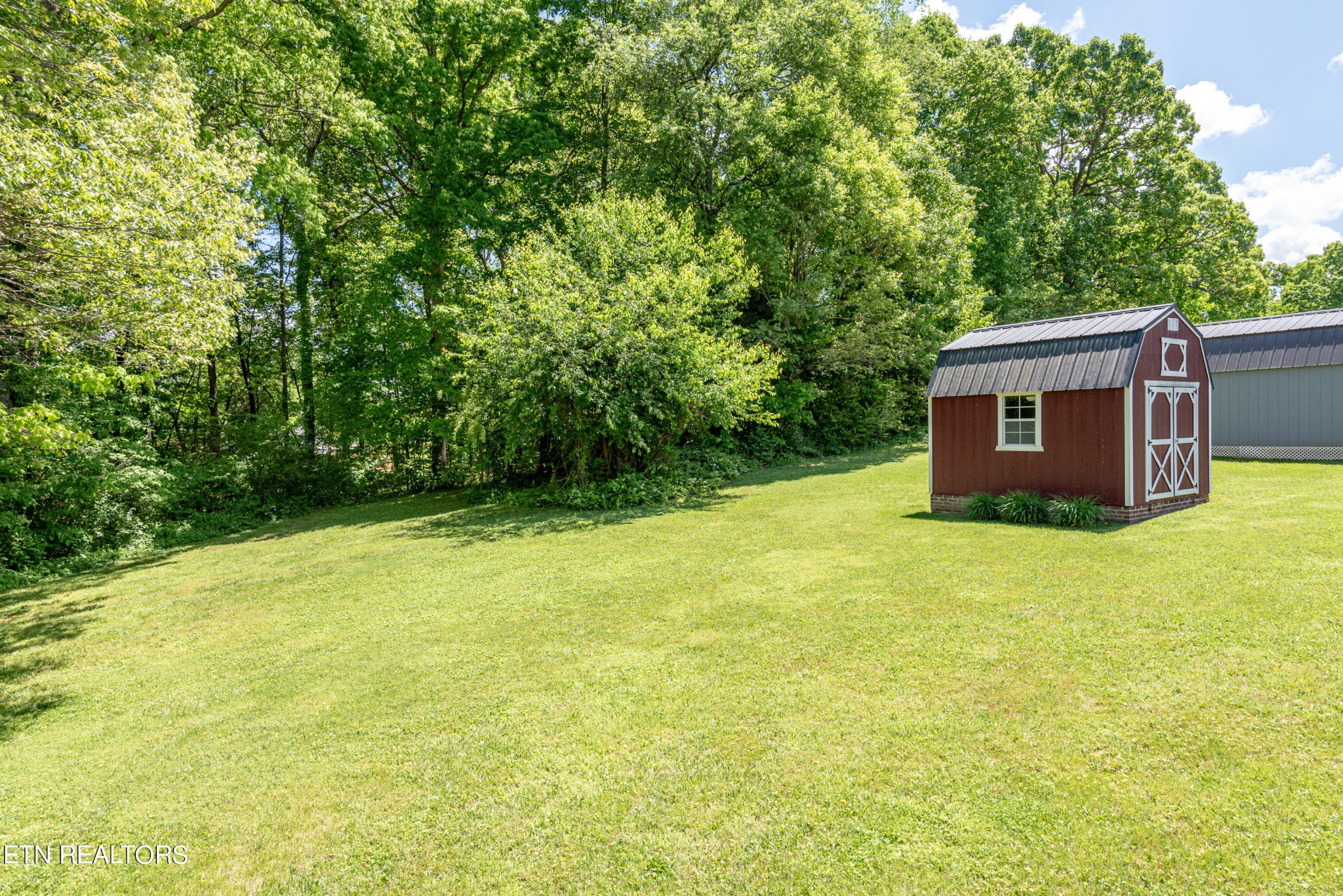 1303 Houston Springs Road Greenback, TN 37742 - Photo 30 of 31 a backyard of a house with lots of green space