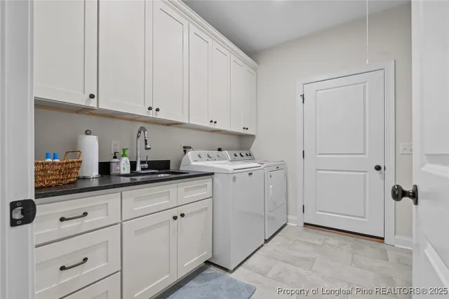 a bedroom with a bed and dresser