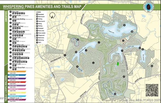$504,900 | 27 Pine Lake Drive, Whispering Pines, NC 28327