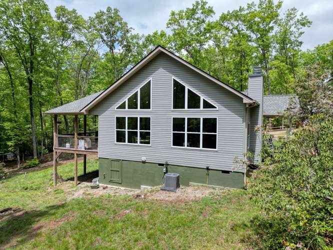 478 Flat Top Road Young Harris, GA 30582 - Photo 16 of 75 a view of a house with backyard